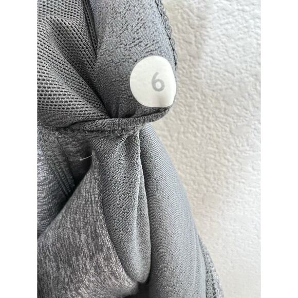Lululemon Just Breath Tank Top Size 6 Gray Strappy - Picture 4 of 4